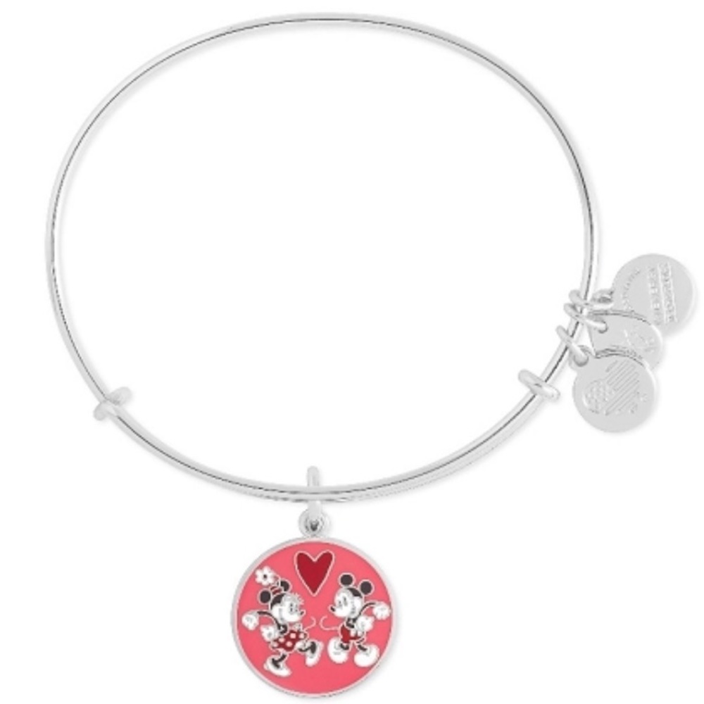 Disney Alex&Ani Bracelet Mickey and Minnie Love